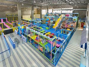 Liben Indoor Playground and Indoor Trampoline Park in Malaysia 