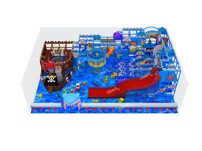  Indoor Playground Equipment Pirate Ship