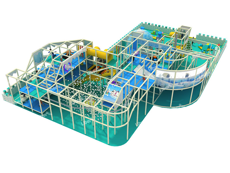 Snow And ice World Theme Indoor Playground Customization